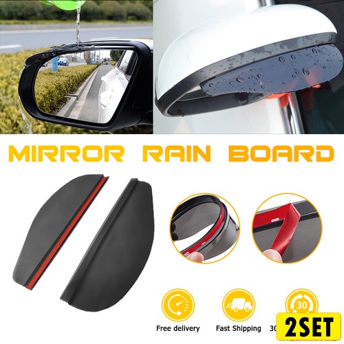 Rear wing view mirror visor - wing,