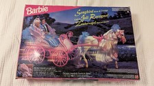 Vintage Mattel Barbie 1995 Songbird Horse and Carriage Set Barbie RARE Collector