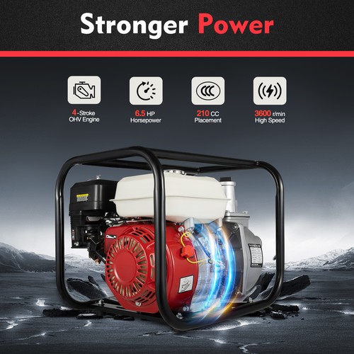 Stroke hp engine petrol - 6.5,