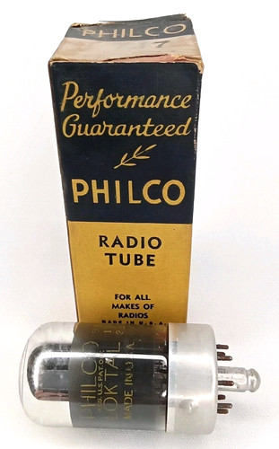 Antique 1940s radio tube - tube, with