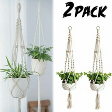 2 Pack Macrame Plant Hanger