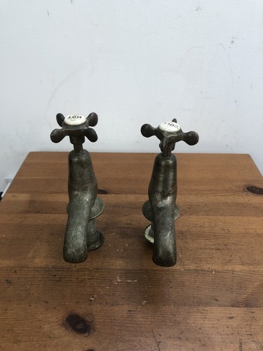 Antique brass taps vintage - brass,