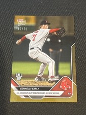 CONNELLY EARLY Debut 2025 MLB Topps NOW #685 GOLD FOIL /50 CALL UP RED SOX RC