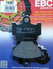 EBC/FA081 Brake Pads (Front)