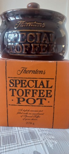 Thorntons special toffee jar - toffee,