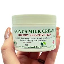 Goats Milk Moisturising Cream 100g Goat Dry Sensitive Itchy Psoriasis Eczema UK