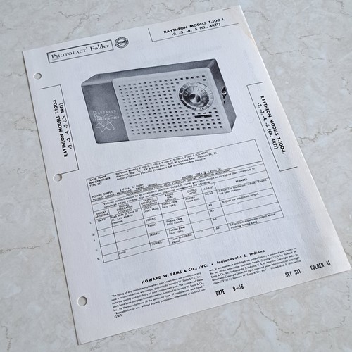 Raytheon photofact manual - photofact,
