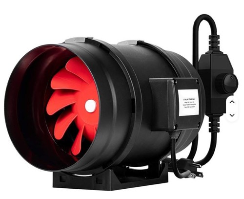 Inline duct ventilation fan - duct,