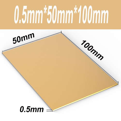 Natural brass sheet metal - natural,