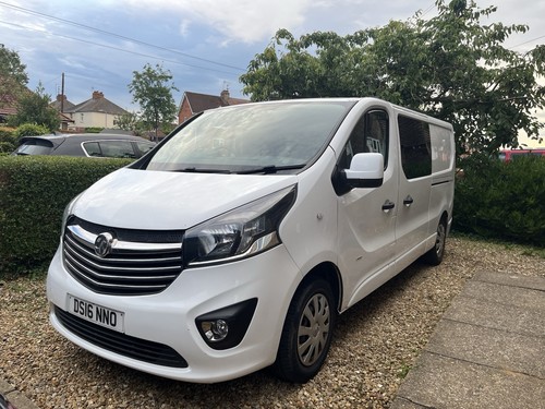 Vauxhall vivaro 2016 campervan - vauxhall,