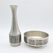 Vintage Konge Pewter Bowl &