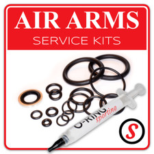 AIR ARMS Air Rifle Pistol O Ring Seal Washer Service Kit  + OPTIONAL GREASE