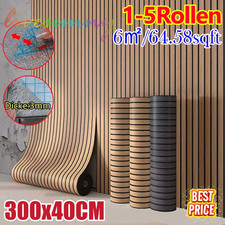 3M 3D Wood Grain Panel Effect Wallpaper Stick Self Adhesive Wood Slat,Wall Paper