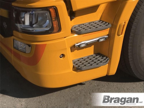 Side step bars amber led - step, +