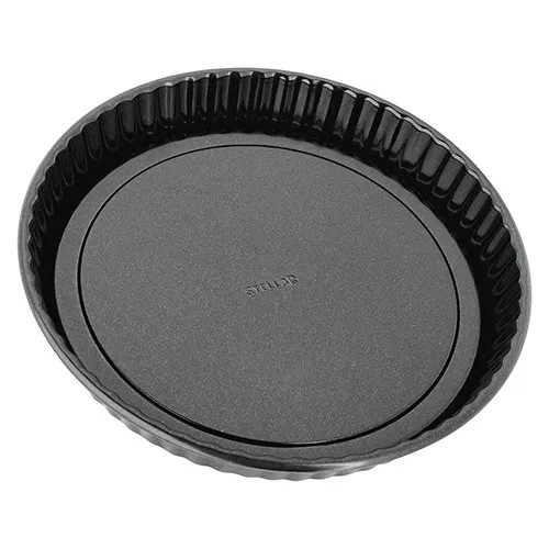 Stellar flan tin 9in fluted - tin,