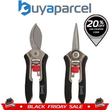 Wilkinson Sword Precision Bypass Pruner Secateurs Snips Twin Pack Gardening Set