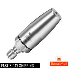 Rotating Turbo Nozzle for Pressure Washer, Hot/Cold Water, 1/4" Quick Connect