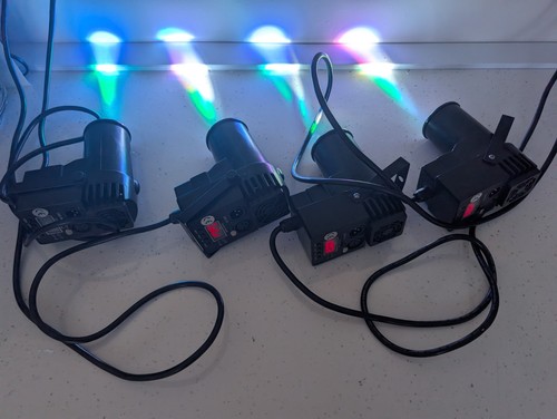 Sss led pinspot - pinspot, x4