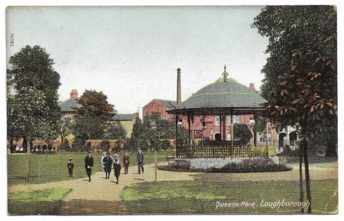 Postcard queens park - postcard,