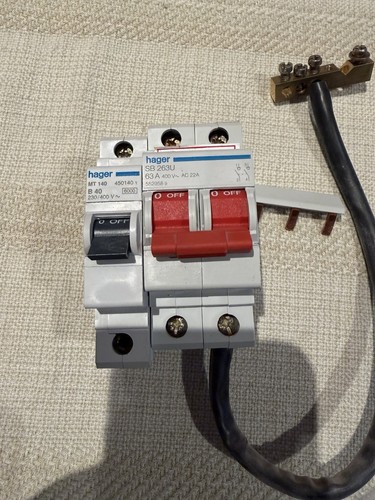 Hager consumer unit bundle - hager, 63a