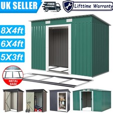 Metal Garden Shed 6 X 4, 8 X