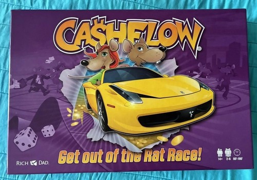 Cashflow board game rich dad - cashflow,