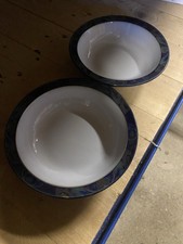 Denby Baroque Cereal Bowls X 2