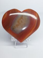 Carnelian Crystal Heart