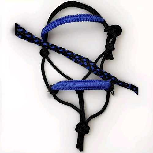 Handwoven royal blue black - handwoven, blue/black