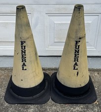2 Antique Funeral Rubber