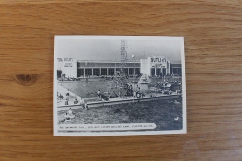 Vintage butlins picture card - vintage,