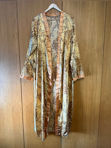 Vintage 70s satin dressing - vintage,