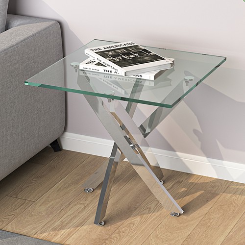 Square end side couch - end, small