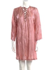MISSONI V NECK PINK COVER UP