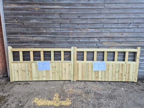Double boarded flat top wooden - double,