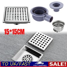 15x15cm Square Shower Floor