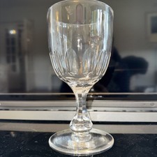 Victorian Large Faceted Glass