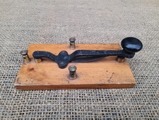 Early Morse Code Telegraph Key