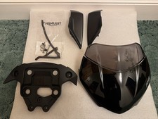 Genuine Triumph Speed Triple 1200rs Flyscreen Visor and Spoilers. Full Kit