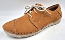 Josef Seibel Fergie 20 orange size 37 women's leather loafers RRP: €89.90 (S/3510)