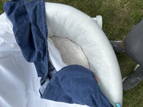 Padded wicker moses - padded, &