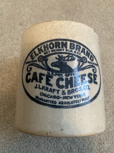 Antique elkhorn brand cafe - antique,