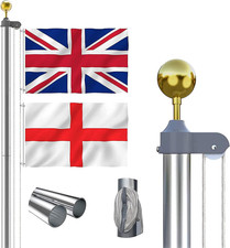 20 FT Sectional Flag Pole Kit
