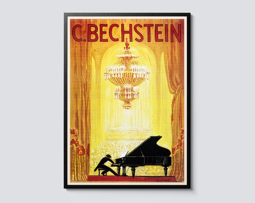 Bechstein vintage advert - bechstein,