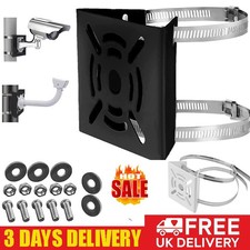 Universal Vertical Pole Mount Bracket Camera Adapter for CCTV Camera Security UK