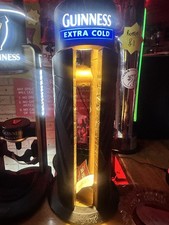 Guinness Extra Cold Beer Pump Pub Shed Bar Tap LED