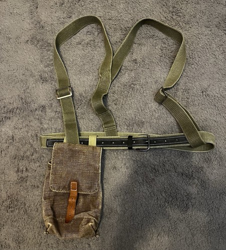 Ww2 soviet webbing belt set - ww2,