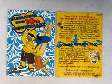CHEAP PROMO CARD: THE SIMPSONS
