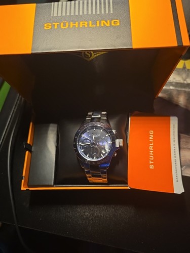 Mens stuhrling chronograph - mens,