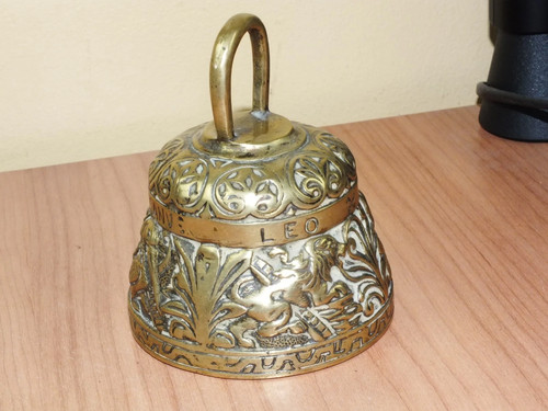 Vintage brass sanctuary bell - vintage,